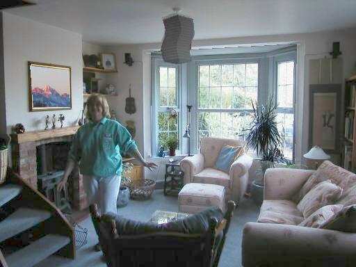 the front living room 